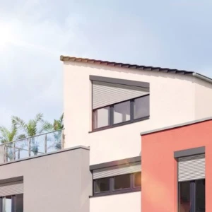 Schräg-Rollladen für Fenster mit Sonderform